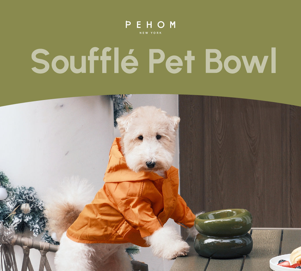 Sniff Lick & Love - Limited Edition Soufflé Designer Pet Bowl