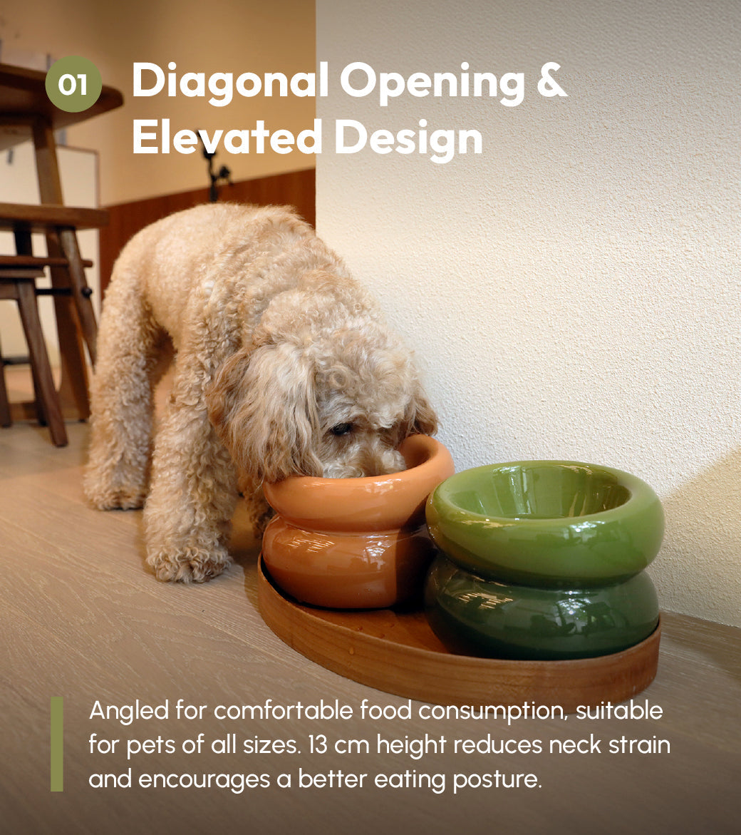 Sniff Lick & Love - Limited Edition Soufflé Designer Pet Bowl