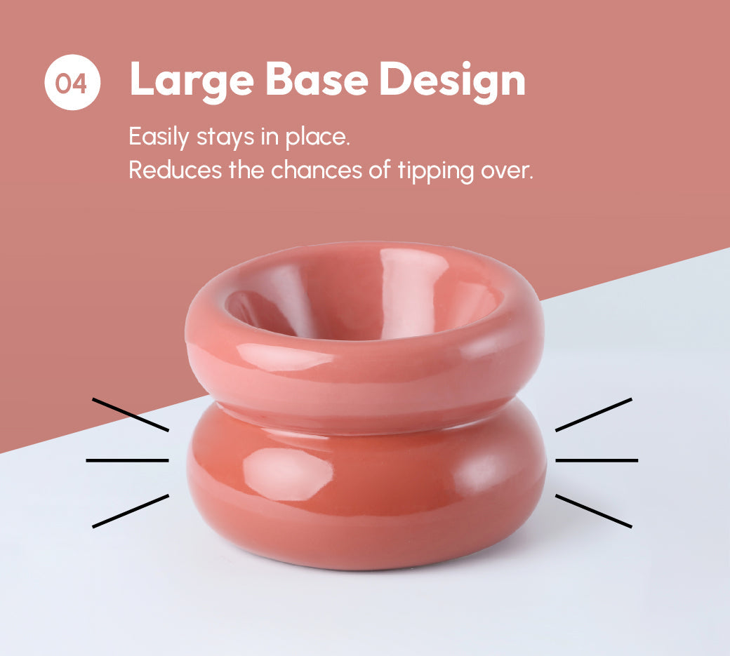 Sniff Lick & Love - Limited Edition Soufflé Designer Pet Bowl – Rose Pink