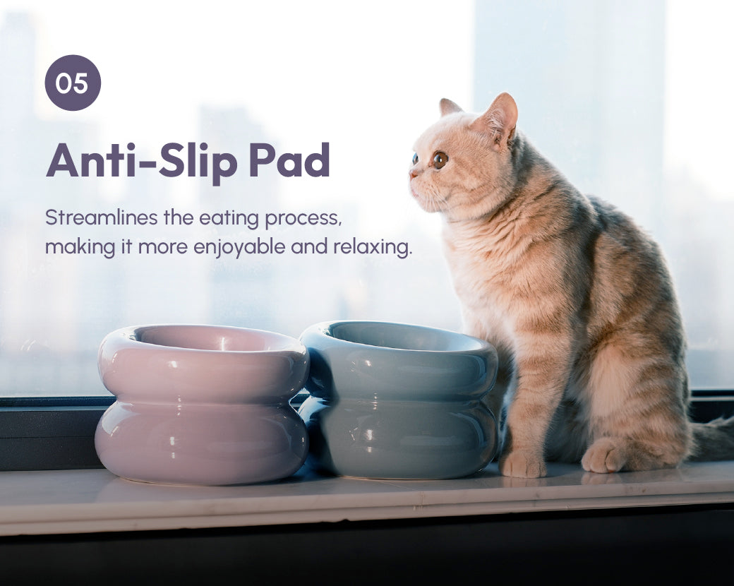 Sniff Lick & Love - Limited Edition Soufflé Designer Pet Bowl – Purple