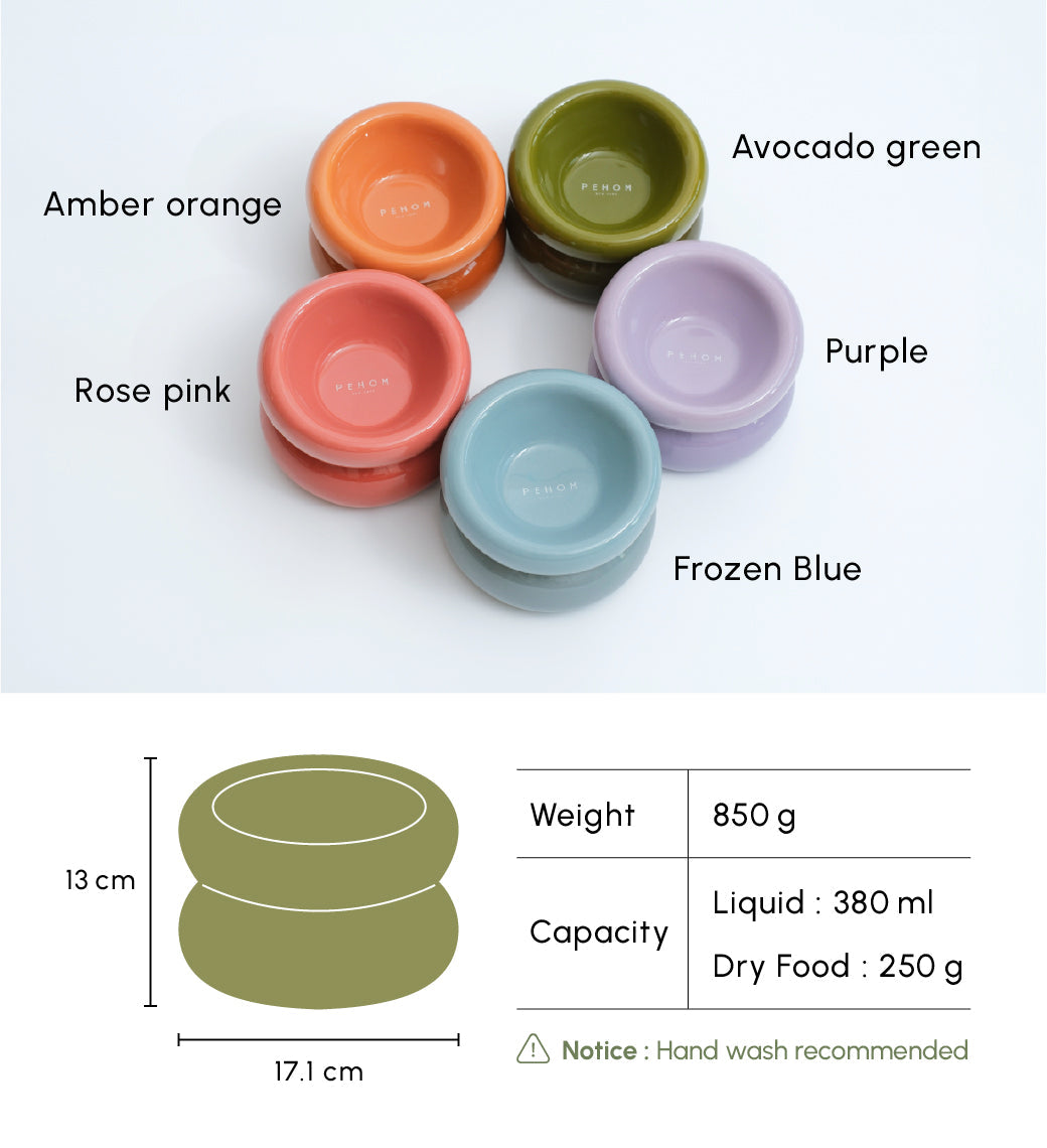 Sniff Lick & Love - Limited Edition Soufflé Designer Pet Bowl