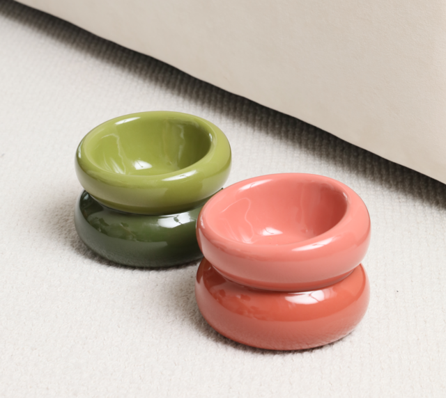 Sniff Lick & Love - Limited Edition Soufflé Designer Pet Bowl – Rose Pink